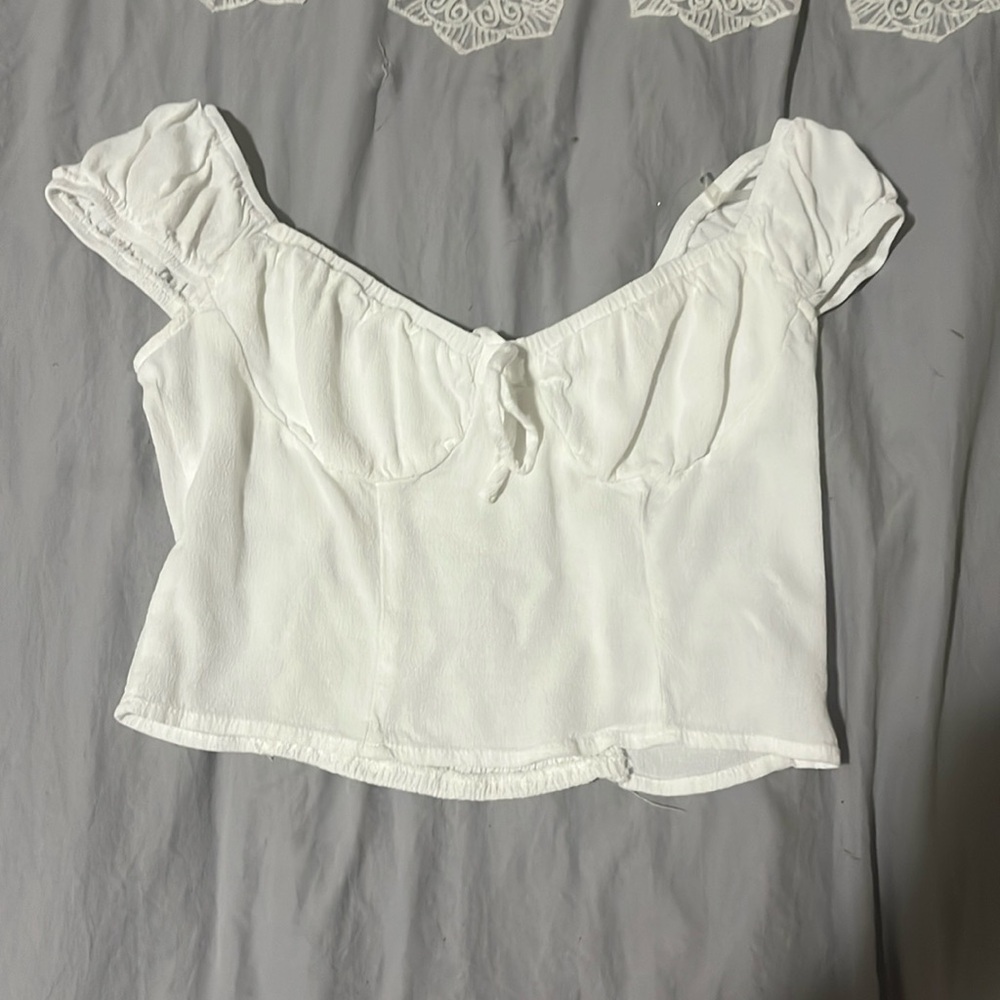 Wild fable white blouse